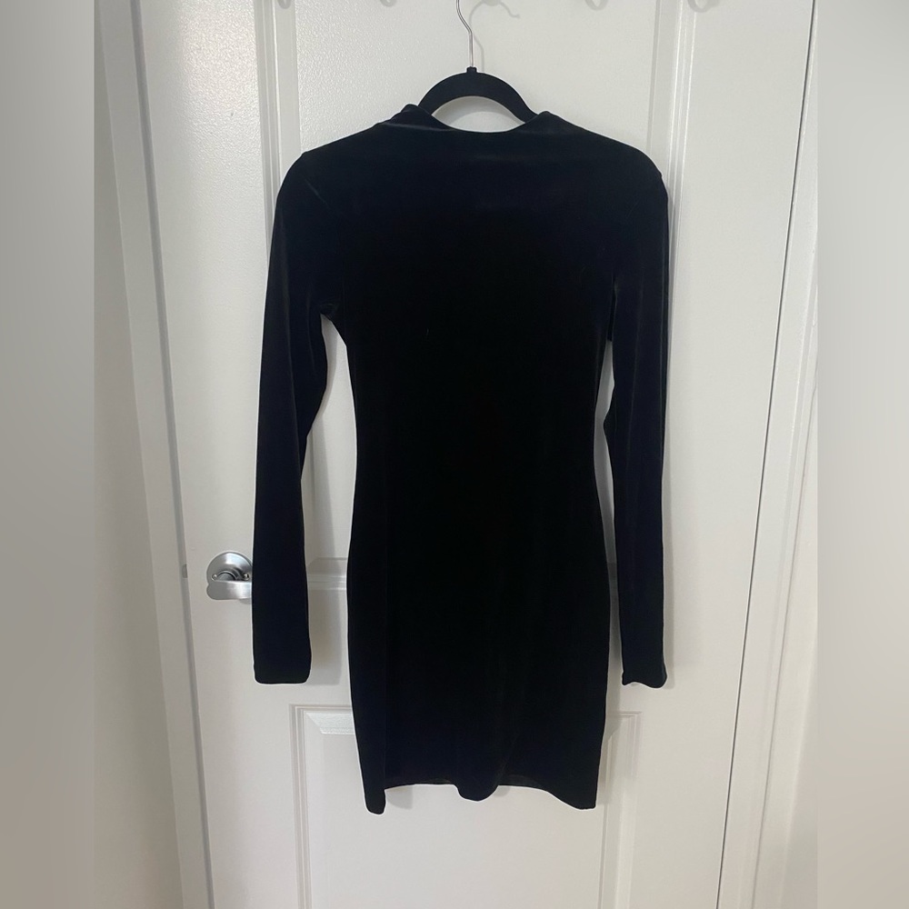 Black Velvet Dress